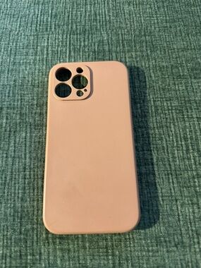 iPhone 13 Pro Max Pink Silicone Phone Case
